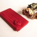 Red Bridal Wedding Clutch o..