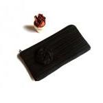 Black Bridal Wedding Clutch..