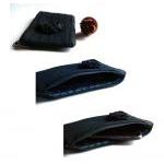 Black Bridal Wedding Clutch..