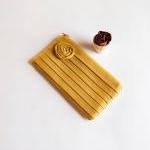 Mustard Bridal Pouch or Bri..