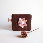 Garnet Burgundy Brown jacqu..